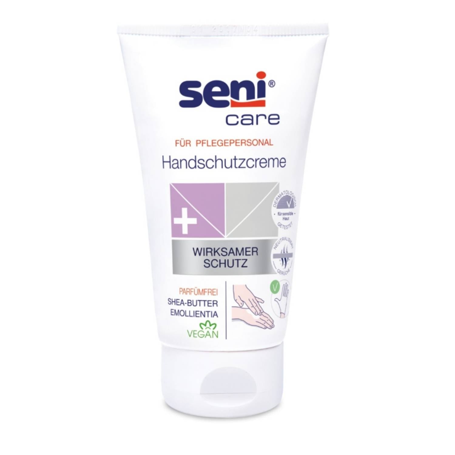 Seni Care Handschutzcreme für Pflegepersonal - 100 ml "wirksamer Schutz"